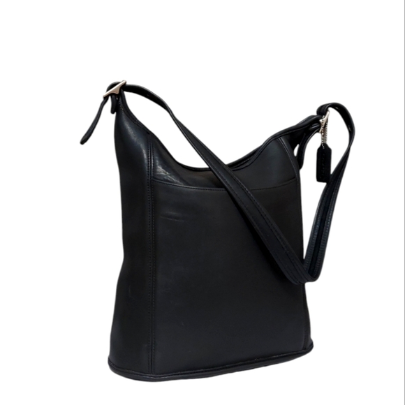 Coach Vintage Leather Slim Duffle Bucket Bag Made In United States No. 9060 EUC - Picture 3 of 13